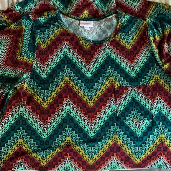 LuLaRoe Dresses & Skirts - LulaRoe Aztec Carley Hi-low dress